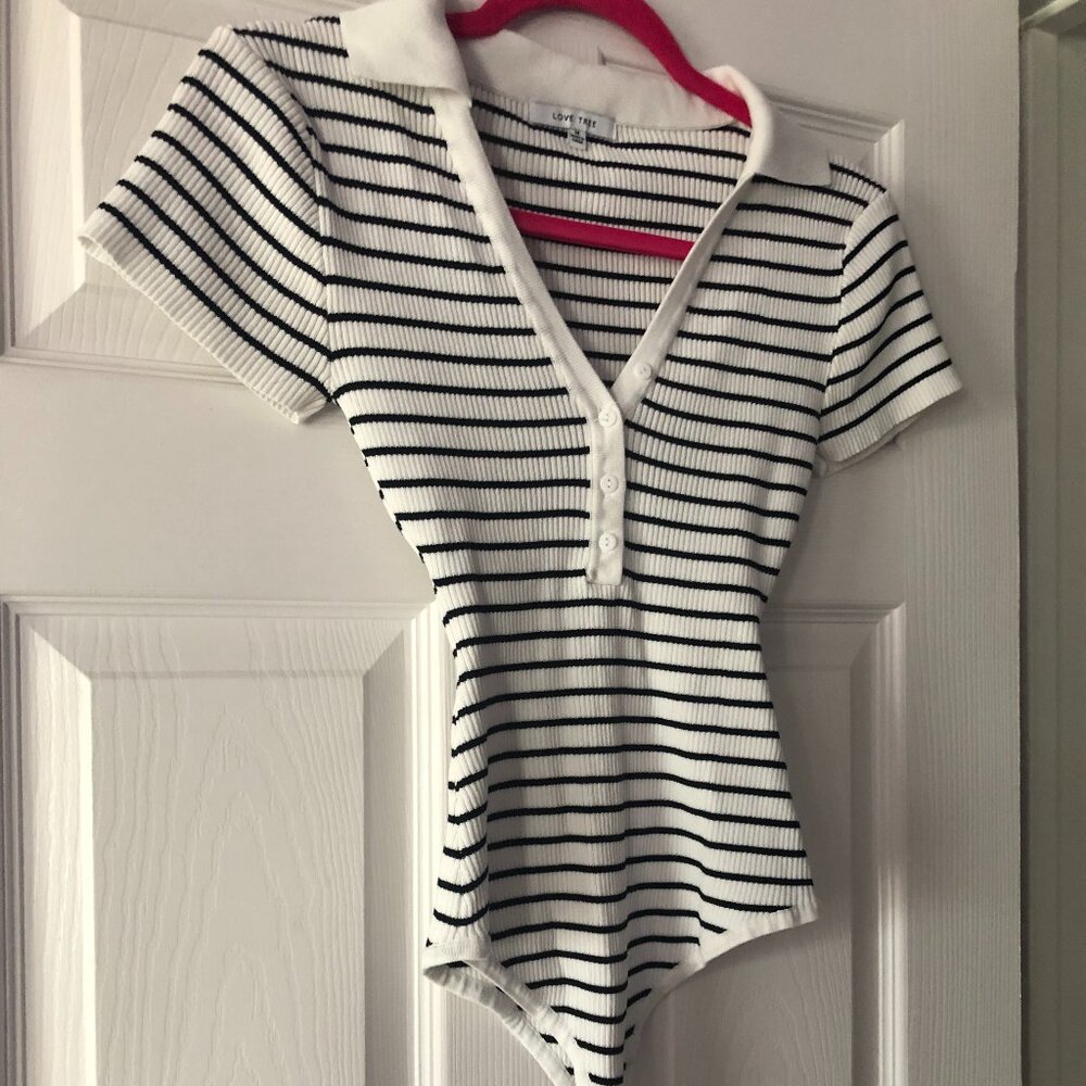 body suit shirt, love tree, medium